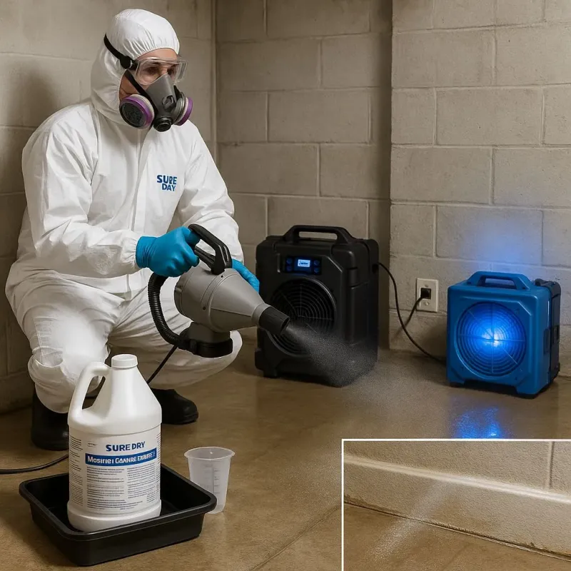 Sanitization and Odor Removal process in Marshall, WI