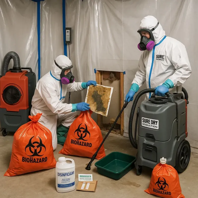 Contaminated Water Handling Protocols process in Marshall, WI